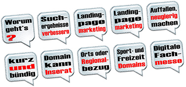 Domains besser merkbar